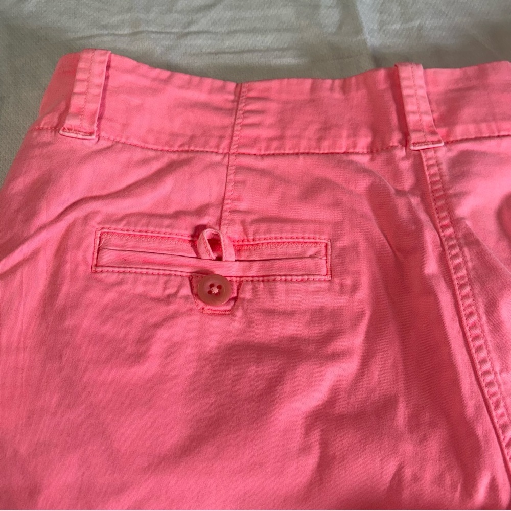 Vineyard Vines Women’s Pink Cotton Shorts Size 4 Classic Preppy - Picture 12 of 14